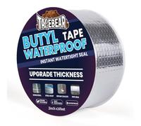 TAPEBEAR Ruban butyle épais 50mm x 5m - 1.3mm - Etanchéité renforcée