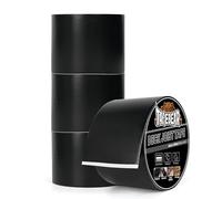 TAPEBEAR Ruban Butyle Ruban Adhésif Super Étanche Bande 100mm×15m, Ruban de revêtement de construction Ruban Butyle Toit Ruban De Réparation pour Terrasses en Bois Coutures, Lot de 4