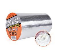 TAPEBEAR Ruban De Papier D'Aluminium Butyle, Ruban Butyle Super étanche, Bande D'étanchéIté Autocollante, Ruban De Réparation, Pour Fuite De Toit, Fissure De Tuyau, Façades, Trou, 200mm*5m