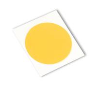 Tapecase 1218 Circle-0.875 "-1000 Ambre Polyamide film ruban adhésif en acrylique, Convertis à partir de 3 m 1218, longueur 2,2 cm, largeur 2,2 cm, diamètre de cercles (lot de 1000)