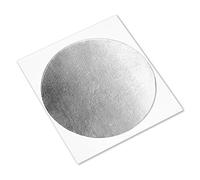Tapecase 431 Circle-4.000 "-100 Argent haute température en aluminium/acrylique film adhésif ruban adhésif, 10,2 cm de diamètre, Cercles, 0 cm d'épaisseur, 10,2 cm de long, 10,2 cm de large (lot de 100)