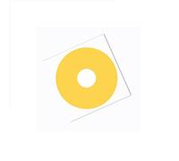 Tapecase 7419 1,3 cm Od-0.15625 "Id-49 Ambre Low-static la cire Polyamide/acrylique film adhésif ruban adhésif, Convertis à partir de 3 m, température maximale : 500 degrés F (lot de 49)