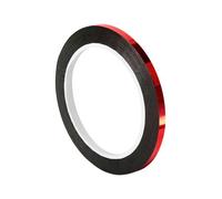 Tapecase 850 0,3 cm X 65,8 m - Rouge Polyester ruban film Convertis à partir de 3 m 850r, 0,3 cm X 65,8 m.