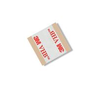 Tapecase Rp45 1,3 x 2,5 cm -25 VHB Rp45 1,3 x 2,5 cm rectangles Bandes adhésives, 45 mil (1.1 mm) d'épaisseur (lot de 25)