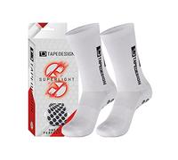 Tapedesign Superlight Chaussettes, Blanc, Taille Unique Mixte