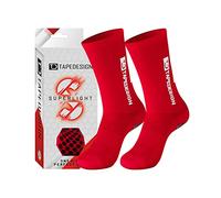 Tapedesign Superlight Chaussettes, Rouge, Taille Unique Mixte