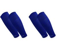 Tapedesign - “TUBES” 1 Paire Chaussettes de Foot Sans Pied Bleu - Chaussette Coupe Foot Pour Hommes, Femmes, Enfants - Haute Durabilité, Ajustement Parfait - Manchon Chaussette Football (Lot de 2)