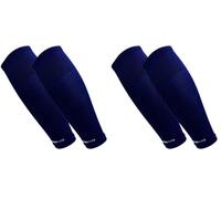 Tapedesign - “TUBES” 1 Paire Chaussettes de Foot Sans Pied Bleu Marine - Chaussette Coupe Foot Pour Hommes, Femmes, Enfants - Haute Durabilité, Ajustement Parfait - Manchon Chaussette Football
