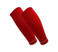 Tapedesign - “TUBES” 1 Paire Chaussettes de Foot Sans Pied Rouge - Chaussette Coupe Foot Pour Hommes, Femmes, Enfants - Haute Durabilité, Ajustement Parfait - Manchon Chaussette Football (Lot de 2)