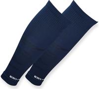 Tapedesign - "TUBES PRO 1 paire de chaussettes de football (sans chaussettes) Navy pour femmes, hommes & enfants - Manchettes de football pour protège-tibias - Chaussettes de football genou long - Cha