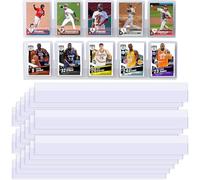 Tapeera Lot de 20 Vitrines Murales Pet - Jusqu’à 120 Cartes sous Pochette ou Toploader - Compatible Cartes Pokémon & TCG - Présentoir et Cadre Vitrine pour Collection Murale