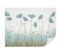Tapeko Papier Peint Panoramique 3D Fleurs 310x210 cm style 3D Fleurs Sauvages Fleurs Nature Papier Peint intissé pour Chambre Salon Décoration Murale u34867