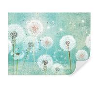 Tapeko Papier Peint Panoramique 3D Fleurs Pissenlit 310x210 cm style 3D Fleurs Pissenlits Nature Papier Peint intissé Couleurs Vives pour Chambre Salon Décoration Murale u46357