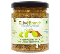 Tapenade d'olive avec fromage de chèvre, romarin et piment 180 g