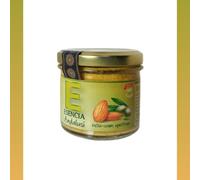 Tapenade Huiliune Vert avec Amendes 110 g Paté artisanale d'olives avec Amendes et Huile Olive Vierge Extra