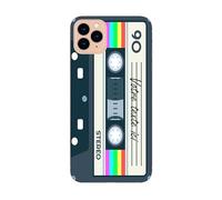 Taperso Coque Compatible Iphone 11 Cassette FE90 Noir