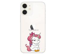 Taperso Coque Compatible Iphone 12 Mini Licorne jveux Pas personnalisee