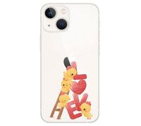 Taperso Coque Compatible Iphone 13 Love Poussin