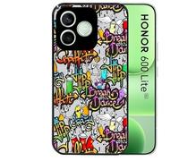 Taperso Coque Noire pour Honor 600 Lite tag Graffiti