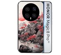 Taperso Coque Noire pour Magic 8 Pro Japan et Temple