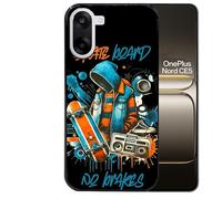 Taperso Coque Noire pour Nord CE5 Motif Skate Board