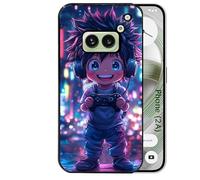 Taperso Coque Noire pour Nothing Phone 2A et 2A Plus Motif Boy Gamer