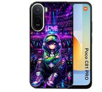 Taperso Coque pour POCO C81 Pro Anime Manga et Love DJ