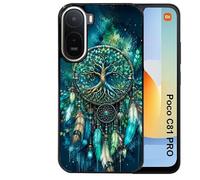 Taperso Coque pour POCO C81 Pro Motif Dreamcatcher Arbre de Vie