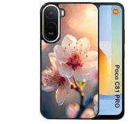 Taperso Coque pour POCO C81 Pro Motif Fleur de Cerisier