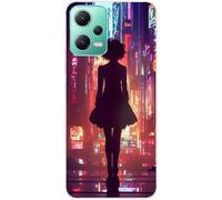 Taperso Coque pour Poco X5 5G New York City Manga