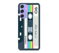 Taperso Coque TPU pour Galaxy A34 5G Cassette Noir
