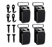 Tapestry Hangers - Tapestry Wall Hanger, 4 Piece Heavy Duty Non-Slip Clip, Display Tapestrys Hangers, Rug Display Clips For Carpet For Pictures Posters Frames Art Canvas Photos Dorm Blankets