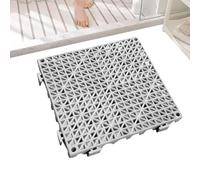 Tapete Para Piso De Piscina Entrelazado, Tapete De Drenaje Antideslizante Para Piscina Sobre El Suelo, Lateral De Antideslizante De PVC