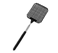 Tapette à mouche télescopique à long manche en plastique - Tueur à mouches manuel - Extensible - Utile et professionnel