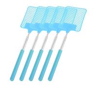 Tapette à mouches - 5 pièces de tapettes à mouches extensibles robustes | Raquette télescopique d'extérieur | Outil de portée télescopique portable pour dortoir, salon, chambre à coucher
