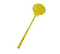 Tapette à mouches à poignée étendue - Robuste, poignée antidérapante épaisse pour une utilisation en intérieur et en extérieur - Design mignon en forme de bonbons pour un contrôle efficace - Tapette à