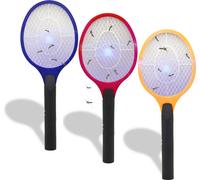Tapette à mouches électrique 3 pièces Fiqops Exterminateur d'insectes Moustiques Clapet à mouches Pêche