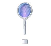 Tapette à Mouches électrique Rechargeable 90 ° Rotation Fruit Fly Zapper Pas de rayonnement et Pas de Danger La tapette électrique Peut être utilisée comme Lampe Anti-moustiques