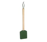 Tapette à Mouches en Cuir, piège Portable de 44 x 11,5 cm avec Longue poignée en pin, Design en Cuir PU Robuste à Suspendre pour terrasse intérieure et extérieure, Jardin, Camping