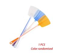 Tapette à mouches en plastique, manche Long, manuel, lutte contre les moustiques, outil piège Durable, livraison aléatoire MNIU90