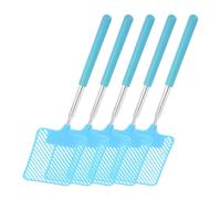 Tapette à mouches télescopique - Tapette à long manche | Outil compact portable d'extérieur avec portée de 76,2 cm pour le camping, les voyages, le dortoir | Grandes tapettes qui fonctionnent pour