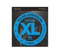 Accessoire pour guitare D'Addario Tapewound ETB92S Medium 50-105, longueur courte - revêtement nylon - jeu guitare basse