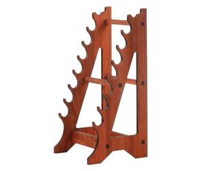 TapferBahn Support D'épée,7 Niveaux Support Katana,Présentoir Vertical pour épées,Support D'épée en Bois,Porte épée Multicouche sur Pied,Porteur Stable,pour Katana,Toute Autre éPéE,FlûTes