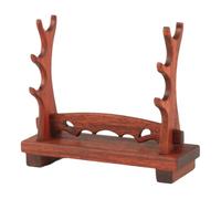 TapferBahn Support D'épée en Bois,3 Niveaux Support Katana,Support D'épée DéCoratif,Présentoir pour épée,Support De Katana De Bureau,Vertical,pour Katana,Autre éPéE,FlûTes