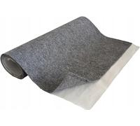 TAPHICEROS Rouleau de Tissu en Feutre Autocollant, Gris, 500cm x 150cm 2mm, Matériau de rembourrage, Vendu au mètre, Tissu de revêtement de garniture intérieure pour L'Artisanat, Auto, DIY