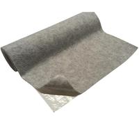 TAPHICEROS Rouleau de Tissu en Feutre Autocollant, Gris Clair, 150cm x 150cm 2mm, Matériau de rembourrage, Vendu au mètre, Tissu de revêtement de garniture intérieure pour L'Artisanat, Auto, DIY