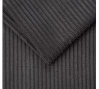 TAPHICEROS Tissu Velours Côtelé, Graphite 100 cm x 142 cm, Au Mètre, Tissus D'ameublement, Tissu Côtelé Épais, Material De Revêtement, Décoratif Pour Meubles Diy Canapé, Housses De Coussin, Vêtements