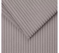 TAPHICEROS Tissu Velours Côtelé, Gris Clair 100 cm x 142 cm Au Mètre, Tissus D'ameublement, Tissu Côtelé Épais, Material De Revêtement, Décoratif Pour Meubles Diy Canapé, Housses De Coussin, Vêtements