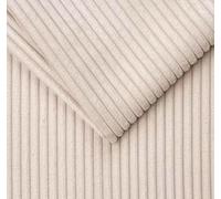 TAPHICEROS Tissu Velours Côtelé, Perle, 100 cm x 142 cm, Au Mètre, Tissus D'ameublement, Tissu Côtelé Épais, Material De Revêtement, Décoratif Pour Meubles Diy Canapé, Housses De Coussin, Vêtements