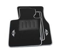 Tapiis en moquette sur mesure compatibles avec Mini F57 cabrio à partir de 2016 - Édition limitée Carbon Inox